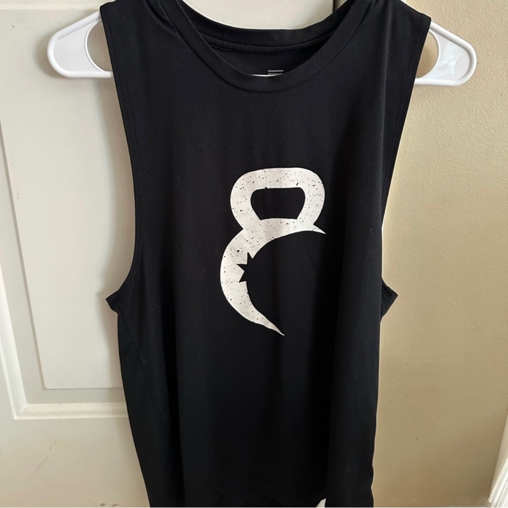 ZYIA Black KETTLE BELL MOON Athletic Tank
Top Shirt